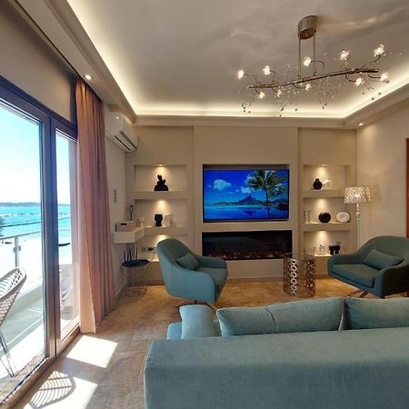 Rika'S Sea View Apartment Hriszí Aktí Haniá Kültér fotó