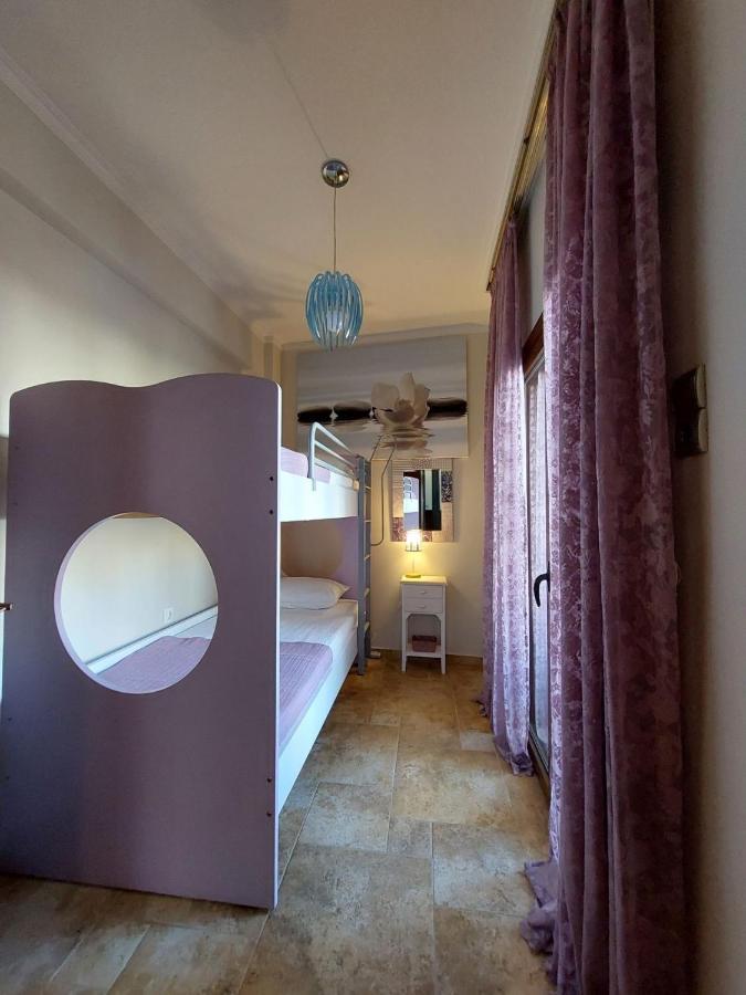 Rika'S Sea View Apartment Hriszí Aktí Haniá Kültér fotó