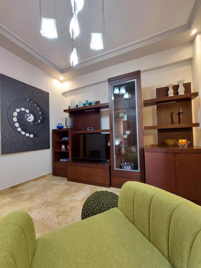 Rika'S Sea View Apartment Hriszí Aktí Haniá Kültér fotó